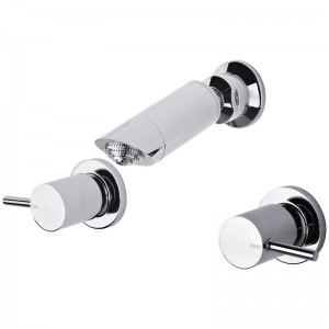 PJK Range 1 /4 Turn Chrome Shower Tap Set